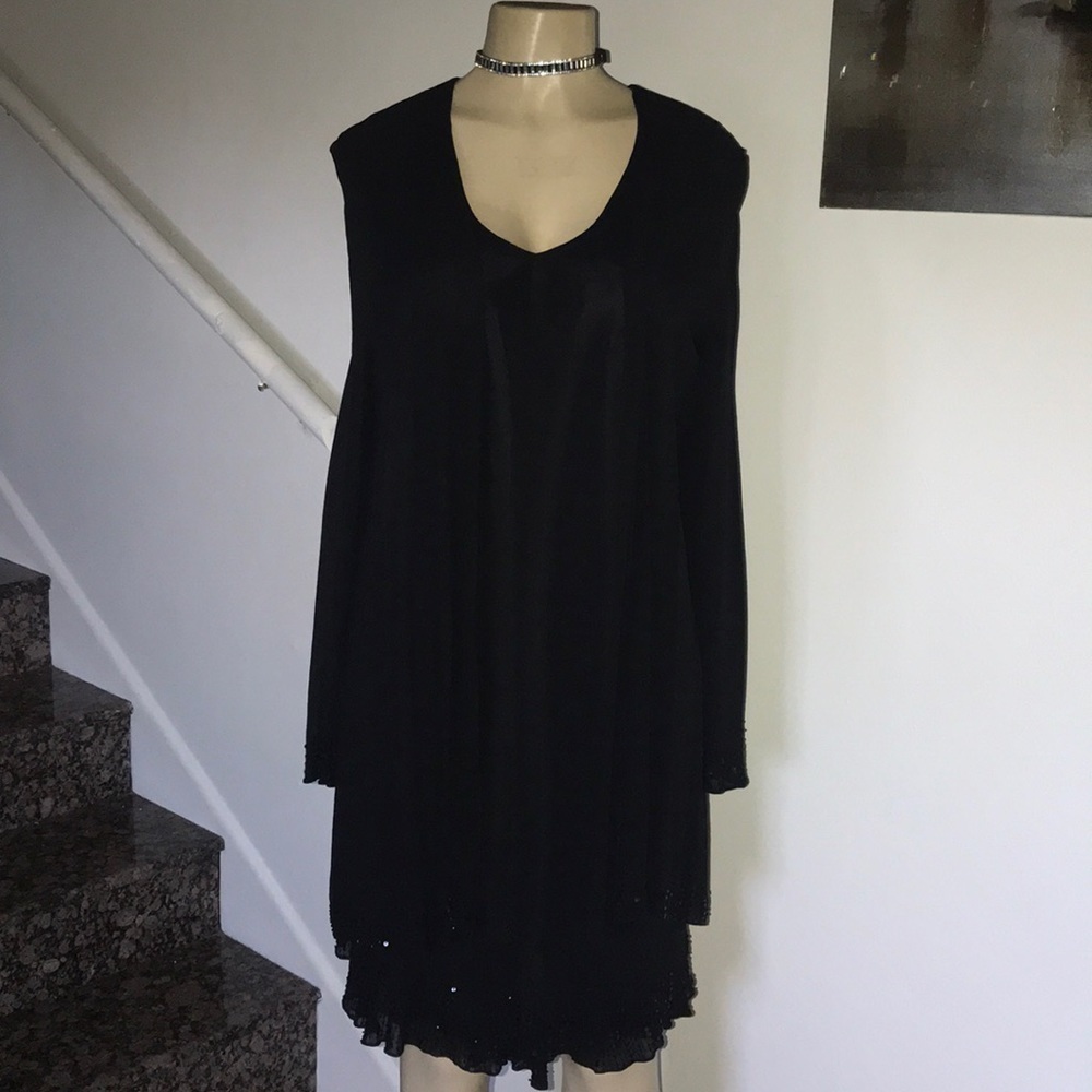 JONES NEW YORK SILK DRESS - Picture 3 of 11